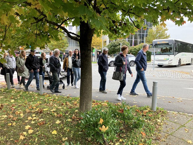 Krajani KS Račna so ogorčeni, ker bo grosupeljska občina, ne da bi se z njimi posvetovala, za 16 mesecev zaprla cesto zaradi gradnje podhoda za žabe. FOTO: Gordana Stojiljković/ Delo