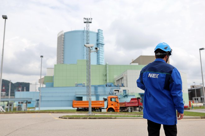 Nuklearna elektrarna Krško. FOTO: Blaž Samec/Delo