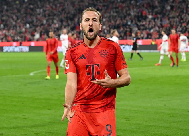 Harry Kane je v novi klubski sezoni že pri 13 golih. Foto Angelika Warmuth/Reuters