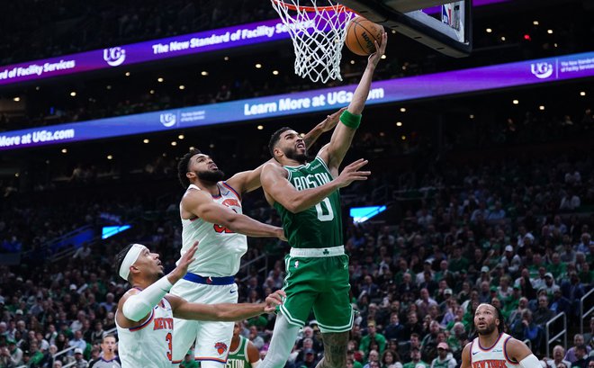 Igralci Boston Celtics so zadeli 29 metov za tri točke. FOTO: David Butler Ii/Usa Today Sports Via Reuters Con