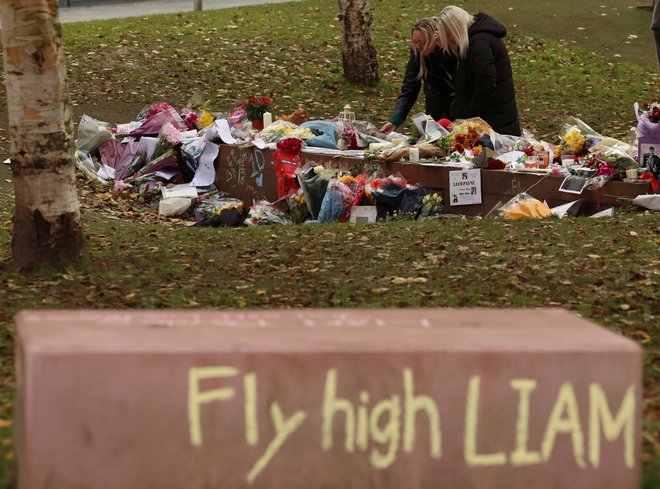 V spomin na Liama Paynea FOTO: Phil Noble/Reuters