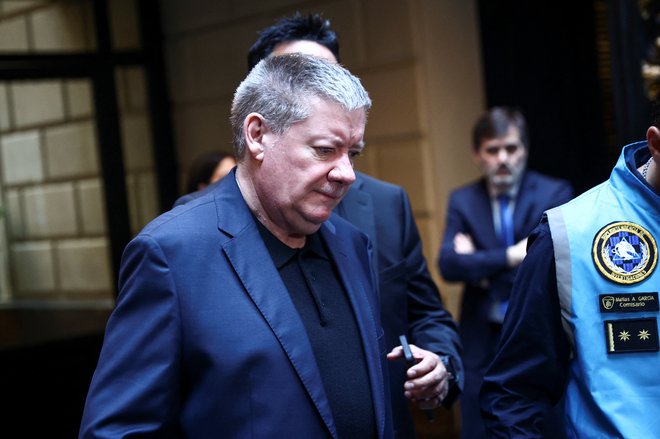 V nesrečni hotel je po sinovi smrti prispel tudi oče Geoff Payne. FOTO: Tomas Cuesta/Reuters