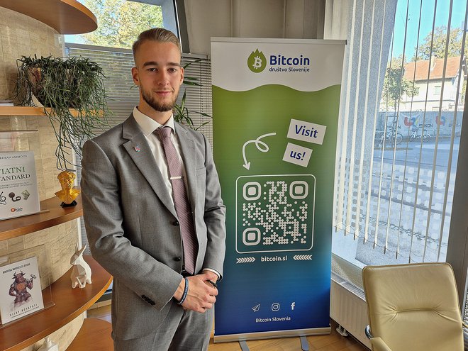 »Bitcoin je v resnici zgolj programski zapis in ga v demokratičnih državah ščiti ustava pod pravico do svobode govora,« pojasnjuje Klemen Končan Verstovšek. FOTO: osebni arhiv