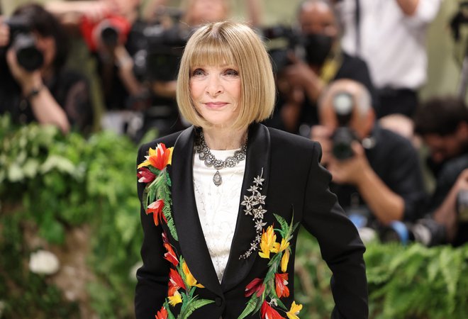 Anna Wintour velja za najmočnejšo žensko v svetu mode. FOTO: Andrew Kelly/Reuters