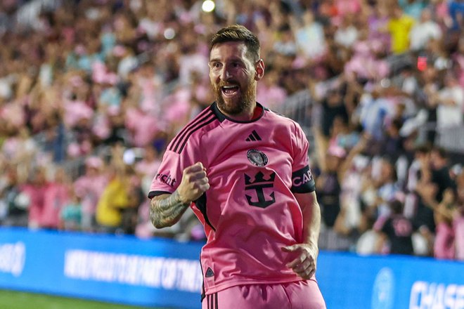 Lionel Messi tudi za Inter kot za stavo zabija gole. FOTO: Chris Arjoon/AFP