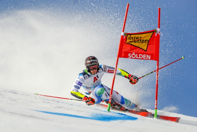 Žan Kranjec se je v Söldnu že trkrat uvrstl na stopničke. FOTO: Matej Družnik/Delo