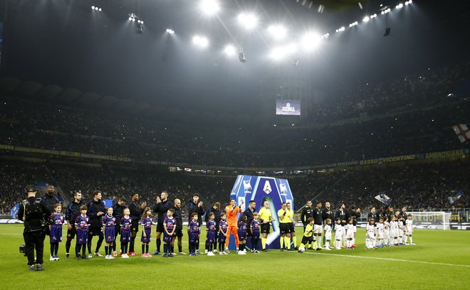 Inter in Juventus sta v derbiju uprizorila predstavo za sladokusce. FOTO: Alessandro Garofalo/Reuters