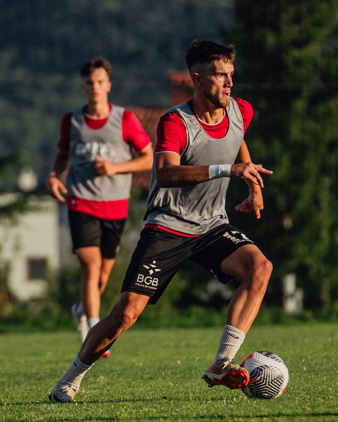 Popotnik Žan Bešir je doma naposled našel ustvarjalni mir in klub. FOTO: NK Primorje/facebook