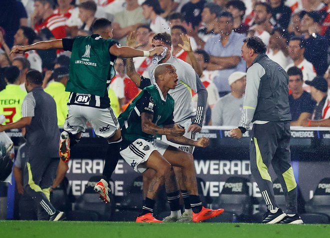 Atletico Mineiro se je drugič uvrstil v finale pokala libertadores. FOTO: Agustin Marcarian/Reuters