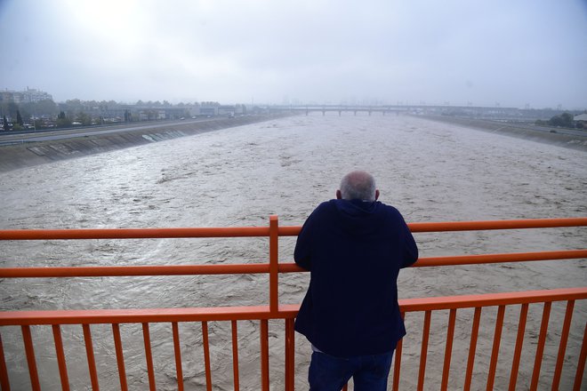 Valencio je zalila nepričakovano velika količina vode. FOTO: Jose Jordan/AFP