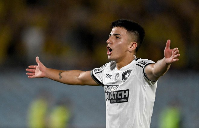 Thiago Almada je bil edini strelec za Botafogo, ki se je uvrstil v finale. FOTO: Eitan Abramovich/AFP