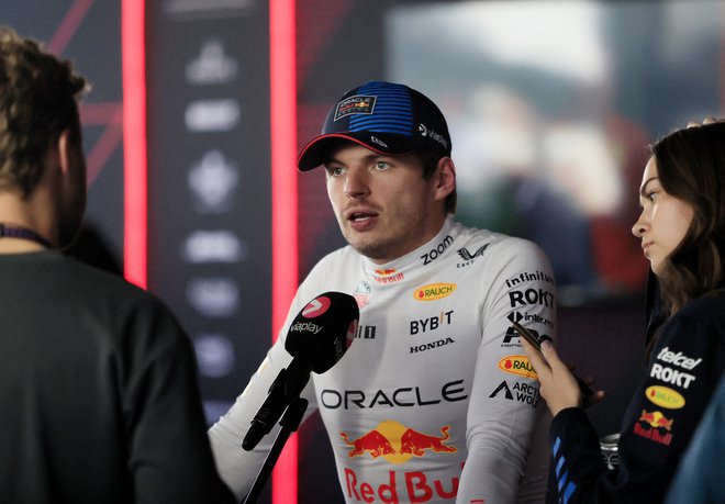 Max Verstappen bo imel slabo izhodišče. FOTO: Carlos Perez/Reuters