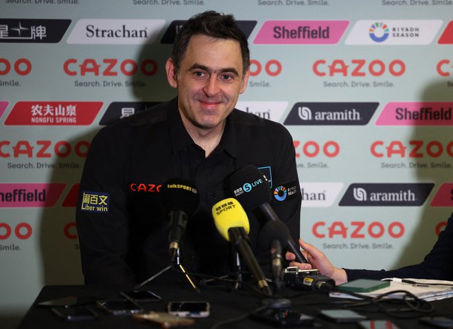 Ronnie O'Sullivan bo živel v Hongkongu. FOTO: Andrew Boyers/Reuters