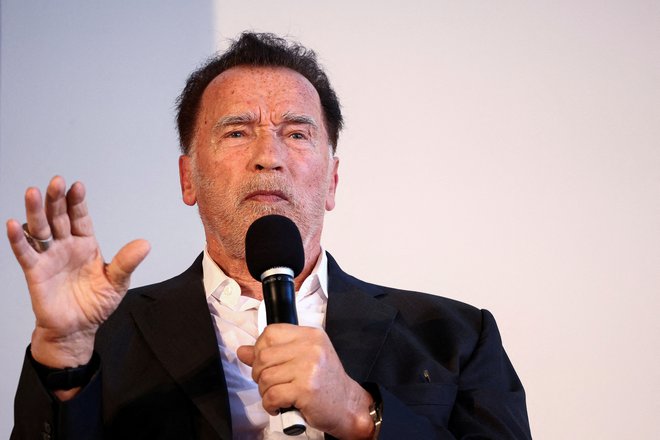 Schwarzenegger ni nikoli podpiral Trumpa in ni volil zanj. Vendar pa, ker je republikanec, tudi ni volil za njegove demokratske nasprotnike. FOTO: Liesa Johannssen/Reuters