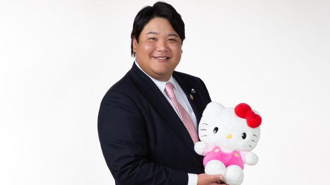 Tomokuni Cudži je leta 2020 od deda prevzel vodenje družbe Sanrio​. FOTO: promocijsko gradivo