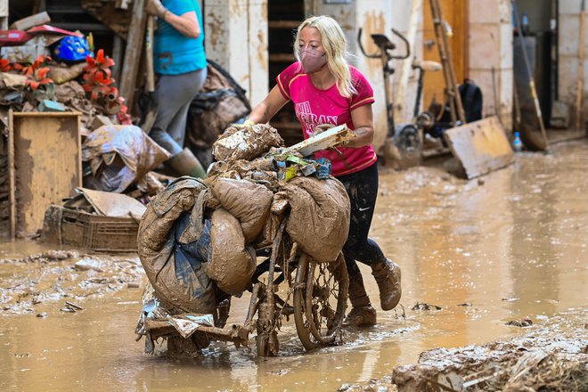 Paiporta, Valencija. FOTO: Jose Jordan/AFP