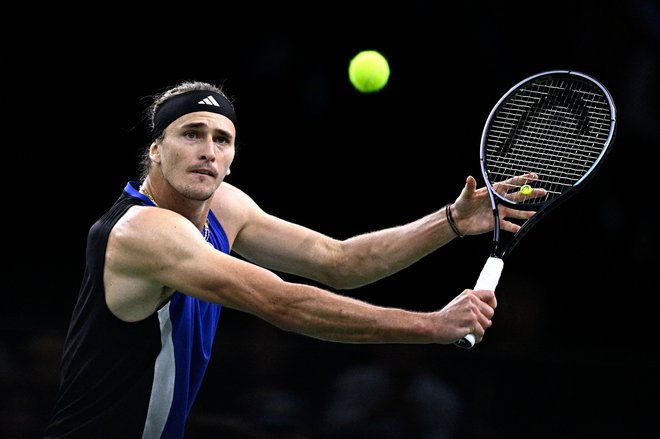 Alexander Zverev si lahko v nedeljo priigra drugi letošnji turnirski naslov. FOTO: Julien De Rosa/AFP