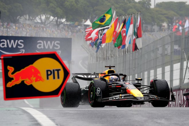 Max Verstappen je pokazal, zakaj je prvak. FOTO: Sebastiao Moreira/AFP