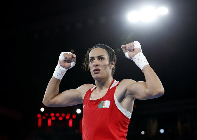 Imane Khelif je na olimpijskih igrah v Parizu dvignila veliko prahu. FOTO: Peter Cziborra/Reuters