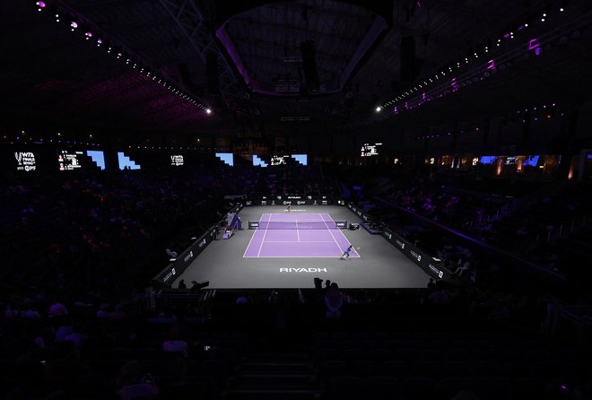 Ženski tenis še nima veljave v Savdski Arabiji. FOTO: Hamad I Mohammed/Reuters