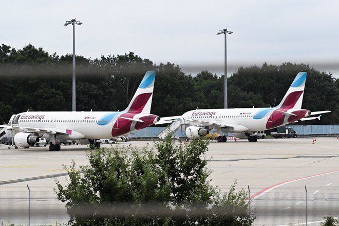 Eurowings bi začel z letališča Jožeta Pučnika leteti aprila prihodnje leto. FOTO: Jana Rodenbusch/Reuters