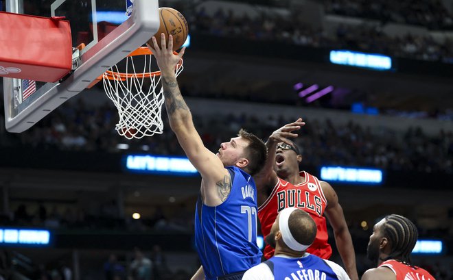 Luka Dončić je k zmagi prispeval 27 točk. FOTO: Kevin Jairaj/Usa Today Sports