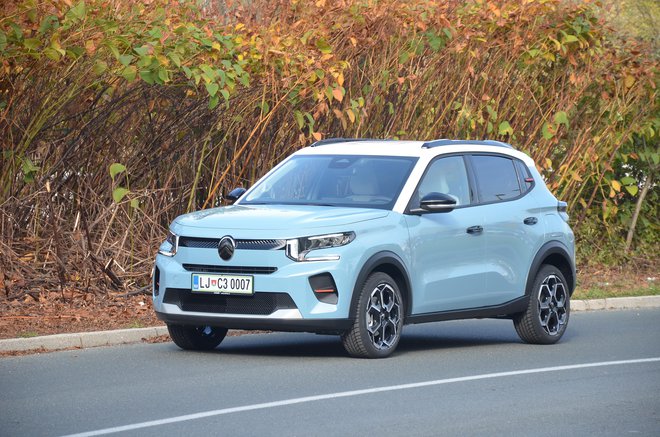 Citroën C3 je končno pripeljal tudi k nam, najprej z bencinskim pogonom. FOTO: Gašper Boncelj