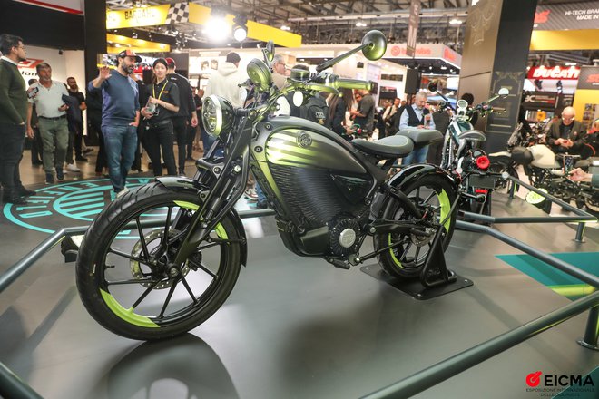 Flying flea, električni izdelek indijske družbe Royal Enfield Foto EICMA