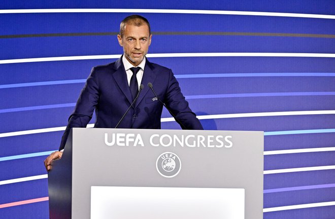 Predsednik Uefe Aleksander Čeferin je spregovoril o navijaških izgredih. FOTO: Kristy Sparow/UEFA