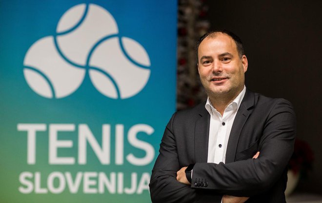 Andrej Slapar zapušča predsedniško mesto v slovenski teniški zvezi. FOTO: Tenis Slovenija