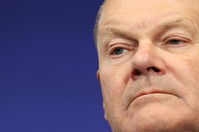 Kancler Olaf Scholz naj bi imel danes nagovor o aktualnih razmerah. FOTO: Bernadett Szabo/REUTERS