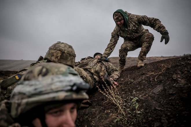 V najtežjem položaju pa so se v zadnjih dnevih znašli ukrajinski branilci mesta Kurahove v Pokrovskem rajonu Doneške oblasti. FOTO: Ukrajinske oborožene sile Via Reuters