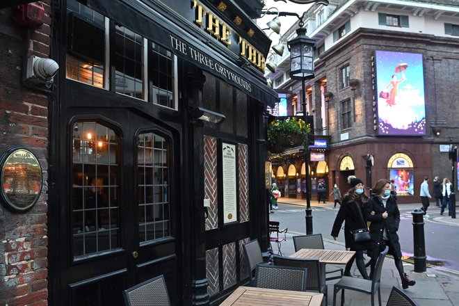 Zimin je bil lastnik restavracije Zima v londonski četrti Soho. (Slika je simbolična.) FOTO: Justin Tallis/AFP