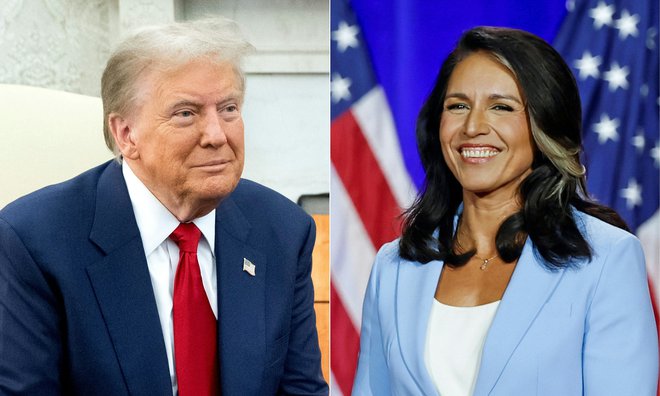 Voditeljica ameriških obveščevalcev bo nekdanja demokratska predsedniška kandidatka Tulsi Gabbard. FOTO: Saul Loeb/AFP