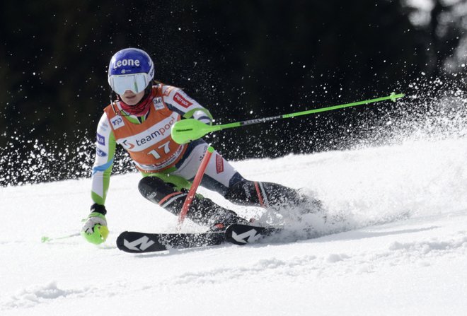 Andreja Slokar je dobro opravila s prvo progo. FOTO: Leonhard Foeger/Reuters