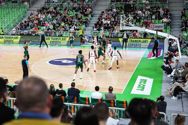 Cedevita Olimpija je zmagala v Stožicah. FOTO: ABA