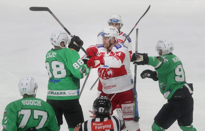 Olimpija je morala priznati poraz gostom. FOTO: Blaž Samec