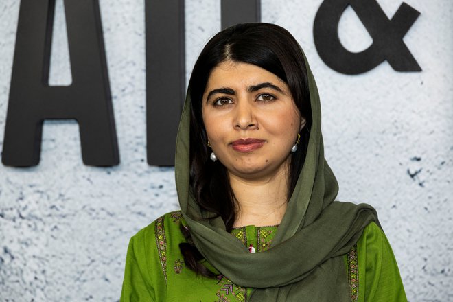 S komaj 17 leti je Malala Jusafzai postala najmlajša Nobelovka v zgodovini, zdaj je izvršna producentka filma o požaju žensk v Afganistanu. FOTO: Aude Guerrucci/Reuters