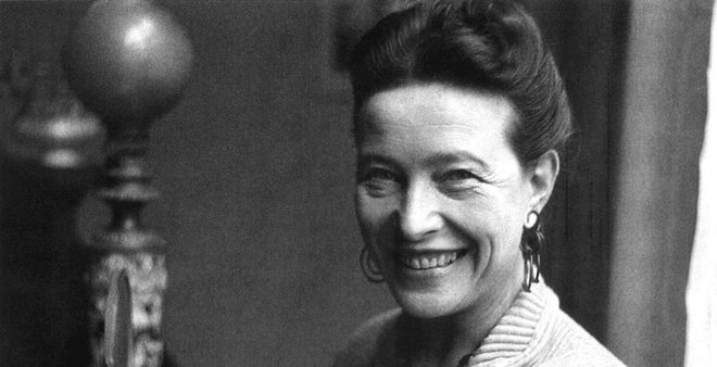 Simone de Beauvoir so pripisovali sartrovskemu eksistencializmu, v psihoanalizi so jo razumeli kot nasprotnico. FOTO: Javna last