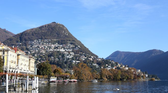 Topla poletja in lepo vreme so v Lugano privabila številne znane osebe in tako je mesto dobilo vzdevek švicarski Monte Carlo. FOTO: Milan Ilić