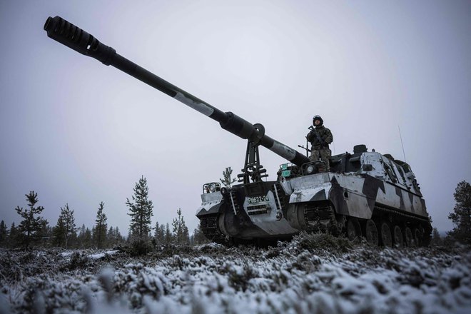 Cilj vaj je priprava vojakov Nata na arktične razmere. FOTO: Jonathan Nackstrand/AFP