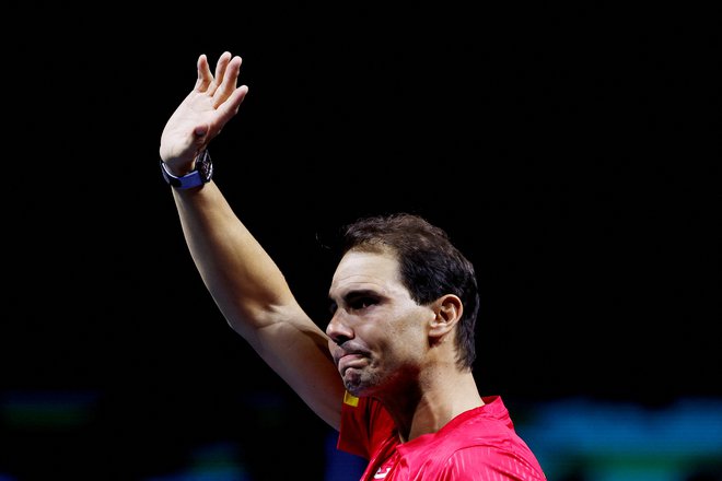 Rafael Nadal je sklenil svojo kariero. FOTO: Juan Medina/Reuters