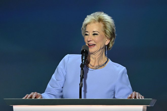 Linda McMahon velja za gorečo zagovornico pravic staršev. FOTO: Andrew Caballero-Reynolds/Afp