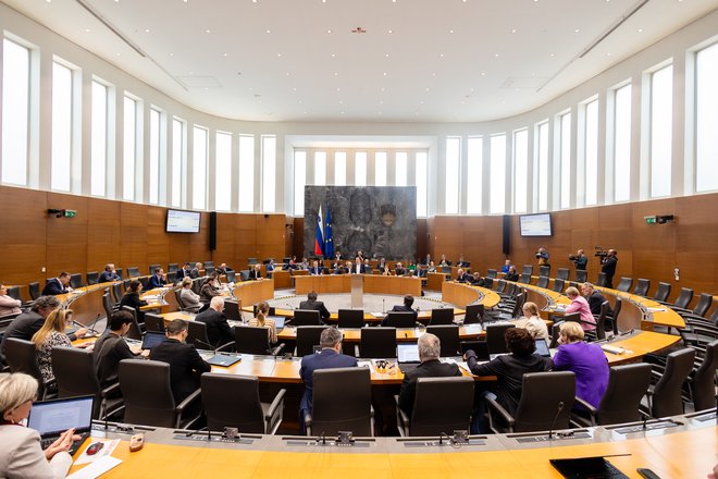 Državni zbor je gladko potrdil proračuna za prihodnji dve leti s spremljajočimi dokumenti. Foto Črt Piksi