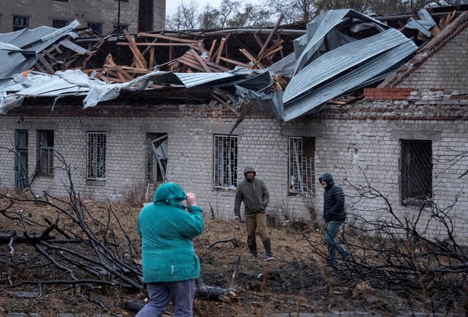 Prizor iz Dnipra FOTO: Mykola Synelnykov/Reuters