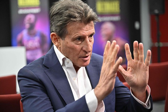 Sebastian Coe spet hvali lastno (atletsko) malho. FOTO: Attila Kisbenedek/AFP