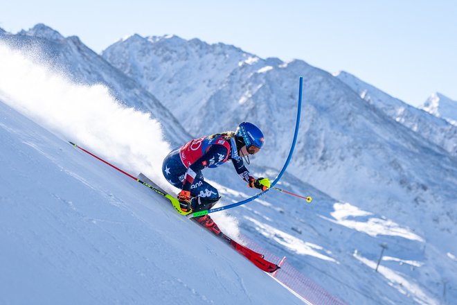 Mikaela Shiffrin ohranja odlično formo. FOTO: Johann Groder/AFP