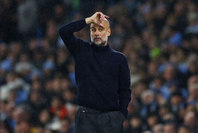 Pep Guardiola se je znašel pred največjim izzivom v karieri. FOTO: Lee Smith/Reuters