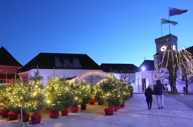 Ljubljanski grad je lahko vaša decembrska destinacija za nepozabne trenutke v krogu najdražjih. FOTO: Javni zavod Ljubljanski grad