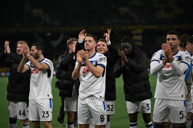 Atalanta je presenečenje te sezone. FOTO: Fabrice Coffrini/AFP